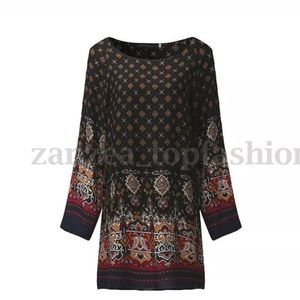 Zanzea Indian Boho Winter Sundress